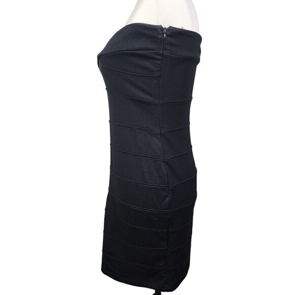 Tube Bandage Little Black Dress Women's Size Large - Picture 3 of 12